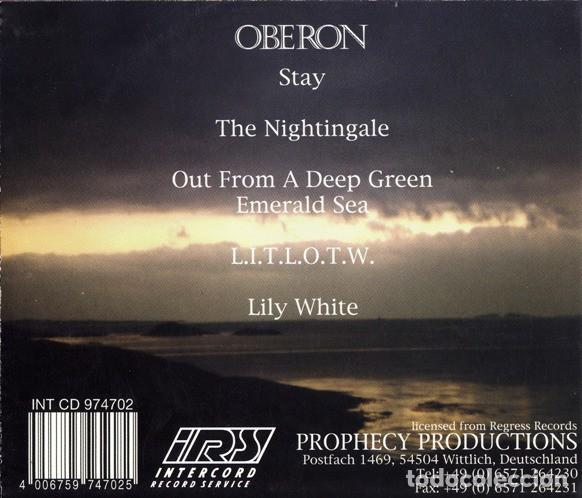 CDs de m&uacute;sica: Oberon - CD - Foto 2