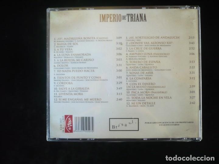 CDs de m&uacute;sica: imperio de triana - 2 cds - nuevo precintado - Foto 2