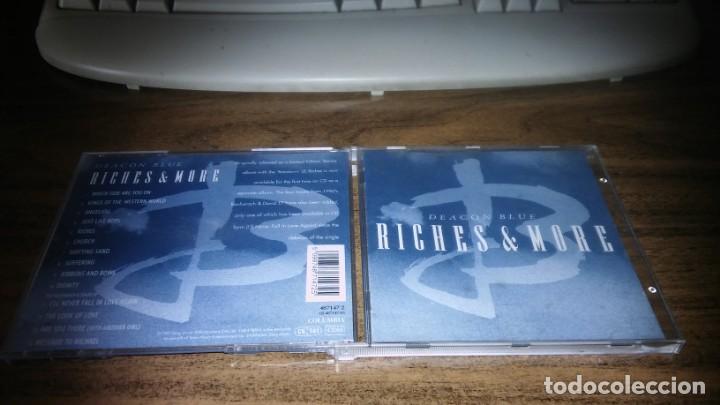 CDs de m&uacute;sica: DEACON BLUE - RICHES & MORE (RECOPILATORIO) - Foto 1