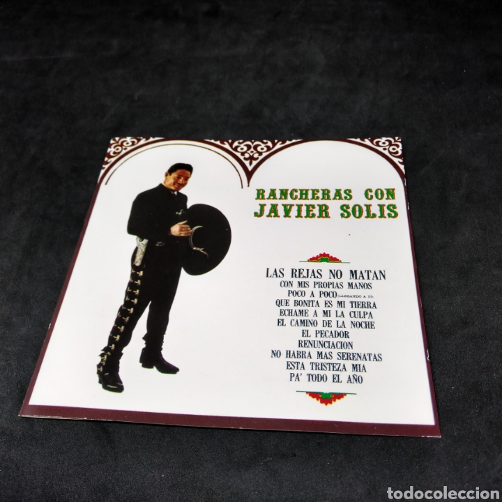 CDs de m&uacute;sica: JAVIER SOLIS - RANCHERAS CON SOLIS - CD - 1991 - Foto 3