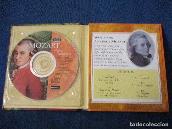 CDs de m&uacute;sica: CD - CLASSIC COMPOSERS / CLASSICAL 3 / MOZART - MUSICAL MASTERPIECES - Foto 2