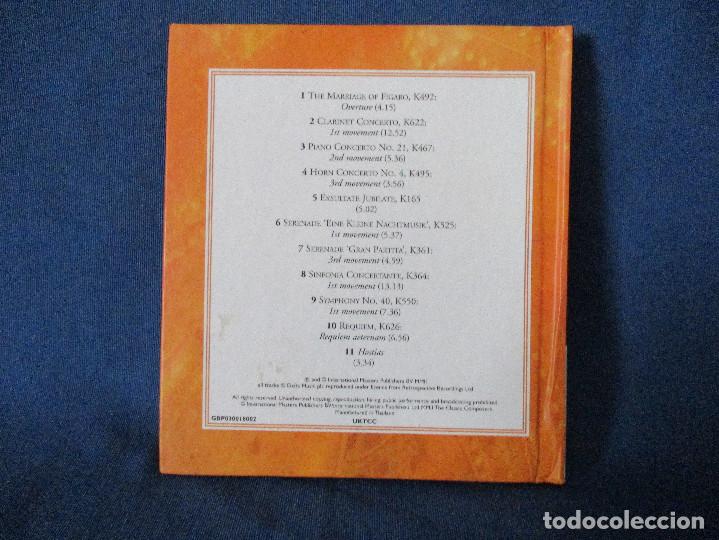 CDs de m&uacute;sica: CD - CLASSIC COMPOSERS / CLASSICAL 3 / MOZART - MUSICAL MASTERPIECES - Foto 3