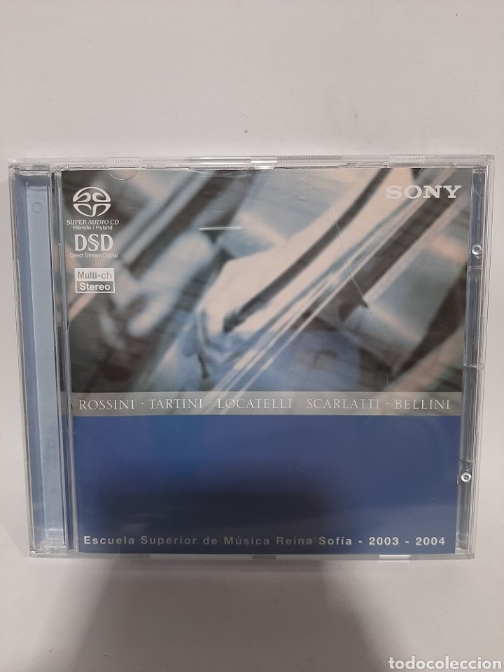 Music CDs: SCD124 Rossini Tartini Locatelli Scarlatti Bellini CD SEGUNDA MANO