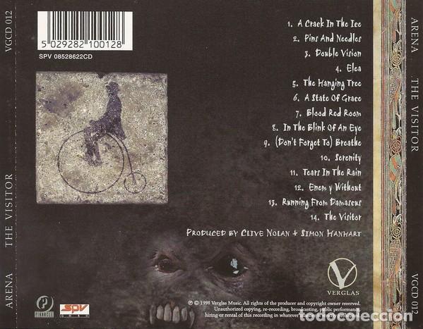 CDs de m&uacute;sica: Arena - The Visitor - CD - Foto 2