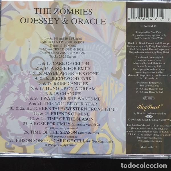 CDs de m&uacute;sica: The Zombies - Odessey & Oracle - CD. Digipak - Foto 2