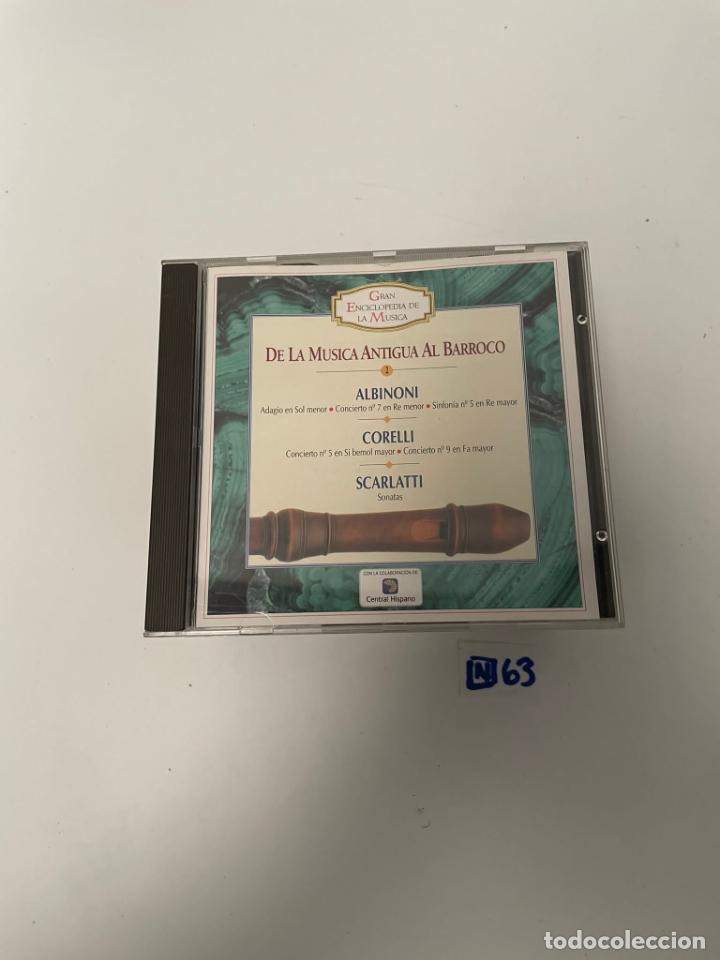 CDs de M&uacute;sica: De La Musica Antigua Al Barroco
