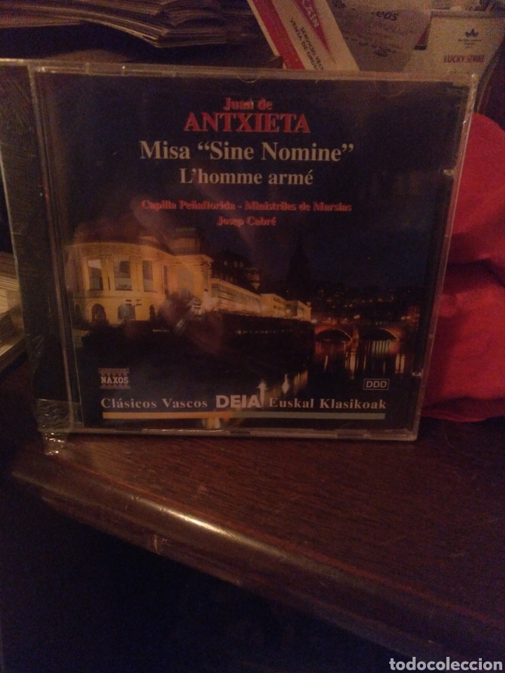 CDs de M&uacute;sica: Juan de Antxieta misa sine nomine precintado