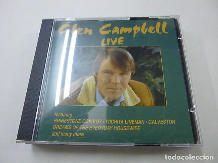 CDs de m&uacute;sica: GLEN CAMPBELL - LIVE - CD - C 6 - Foto 1