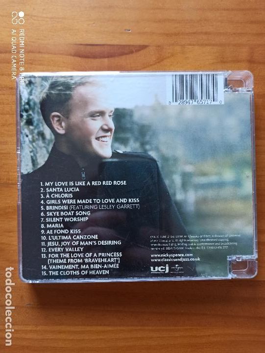 CDs de m&uacute;sica: CD NICK SPENCE - MY FIRST LOVE (4Y) - Foto 2