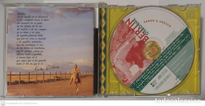 CDs de m&uacute;sica: BERTIN OSBORNE (SABOR A MEXICO) CD 2000 - Foto 3