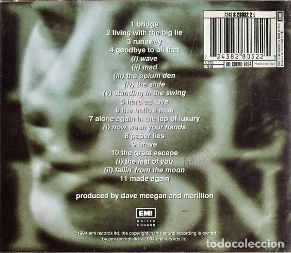 CDs de m&uacute;sica: Marillion - Brave - CD - Foto 2