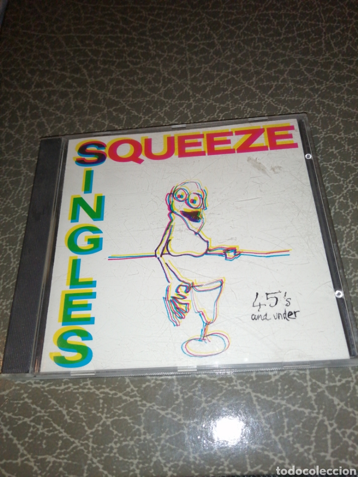 CDs de m&uacute;sica: CD SQUEEZE SINGLES 45AND UNDER, LONDON 1982 - Foto 1