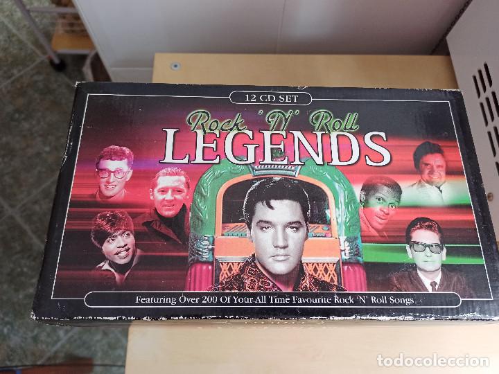 CDs de m&uacute;sica: LEGENDS ROCK &acute;N &acute;ROLL 12 CD - Foto 1