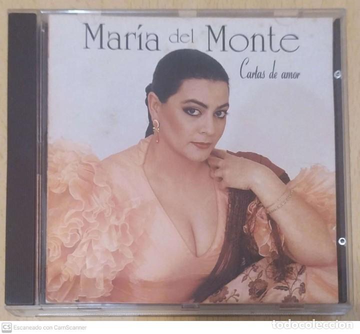 CDs de m&uacute;sica: MARIA DEL MONTE (CARTAS DE AMOR) CD 1994 - Foto 1