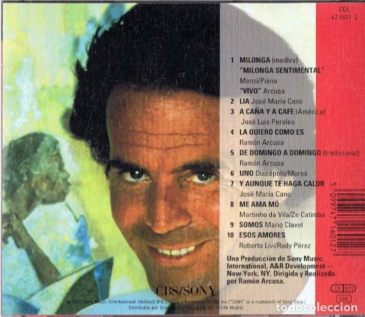 CDs de m&uacute;sica: JULIO IGLESIAS &uml;CALOR&uml; - Foto 2