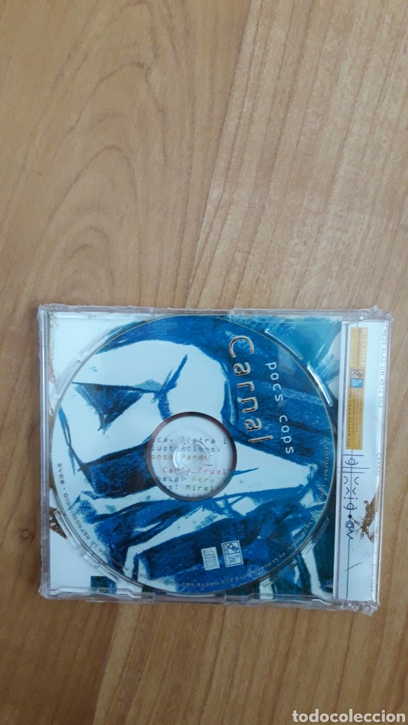 CDs de m&uacute;sica: CARNAL. POCS COPS. A&Uacute;N RETRACTILADO - Foto 2