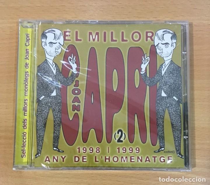 CDs de m&uacute;sica: CD EL MILLOR DE JOAN CAPRI (VOL. 2) - 1998 I 1999 ANY DE L&acute;HOMENATGE. BMG ARIOLA, 1998. PRECINTADO