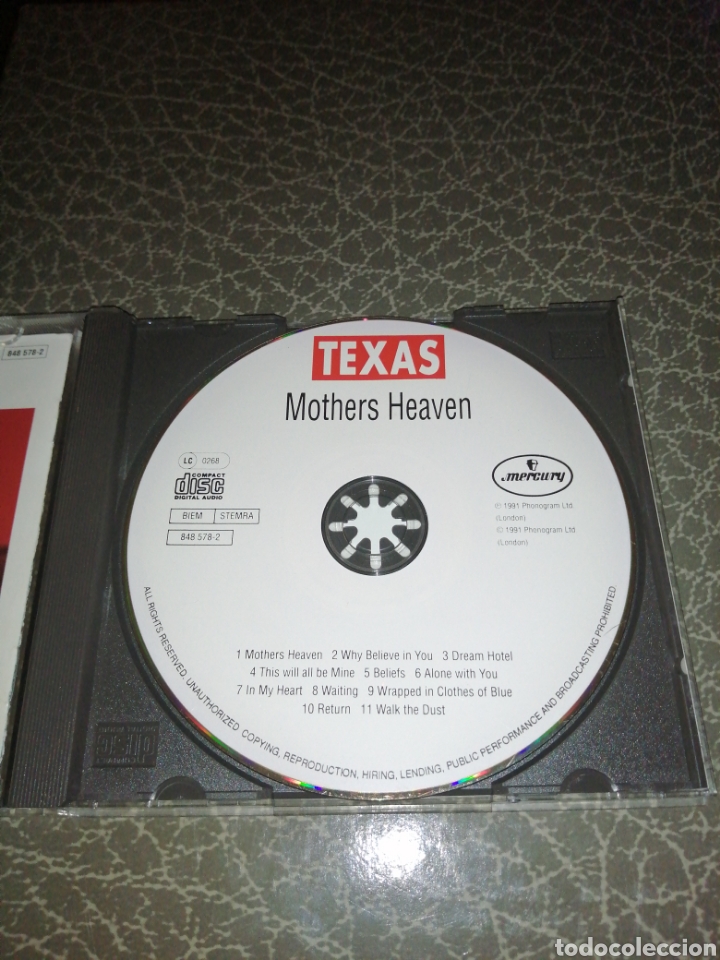 CDs de m&uacute;sica: CD TEXAS MOTHERS HEAVEN - Foto 2