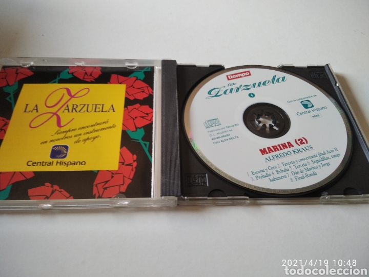 CDs de m&uacute;sica: CD Alfredo Kraus zarzuela - Foto 3