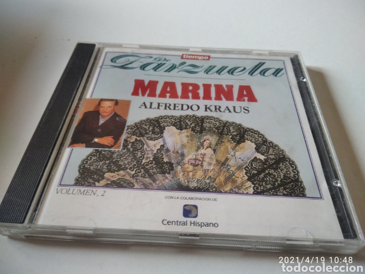 CDs de m&uacute;sica: CD Alfredo Kraus zarzuela - Foto 1