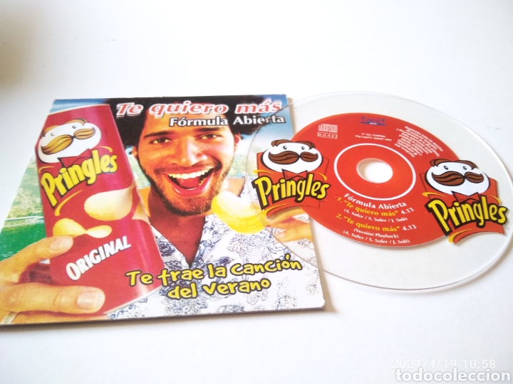 CDs de m&uacute;sica: CD PRINGLES FORMULA Abierta - Foto 1