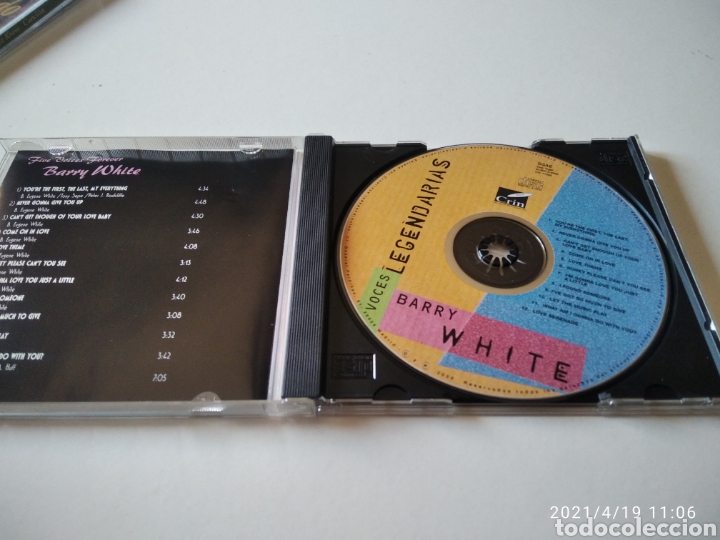 CDs de m&uacute;sica: CD Barry White - Foto 3