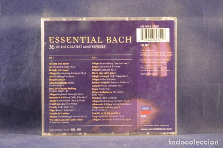 CDs de m&uacute;sica: BACH - ESSENTIAL BACH - 2 CD - Foto 2