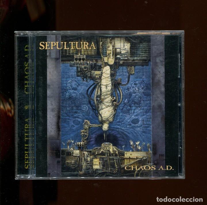 CDs de m&uacute;sica: sepultura. chaos a.d.. cd - Foto 1