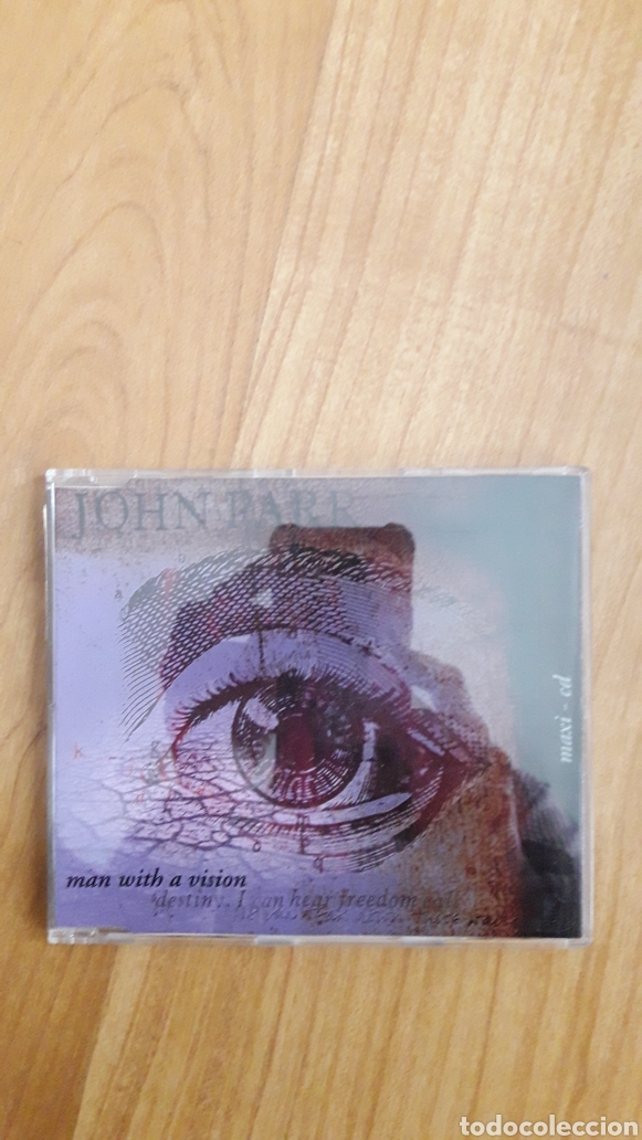 CDs de m&uacute;sica: JOHN PARR. MAN WITH A VISION - Foto 1
