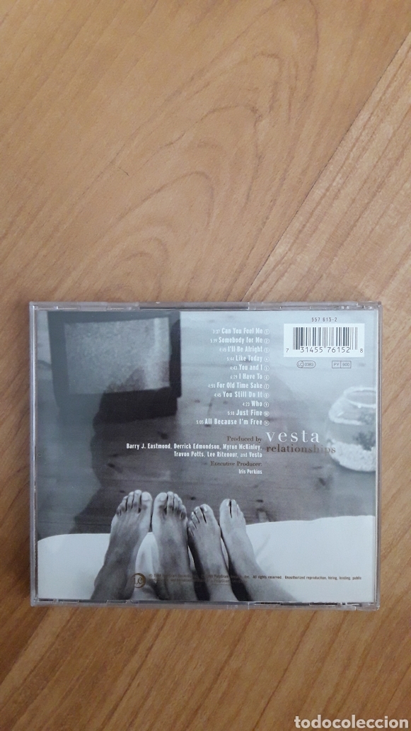 CDs de m&uacute;sica: VESTA. RELATIONSHIPS - Foto 2