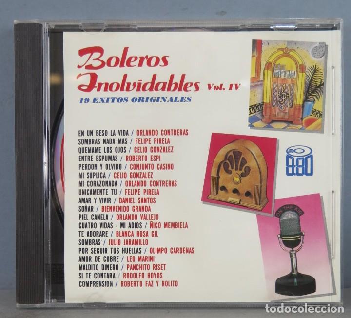 CDs de m&uacute;sica: CD. BOLETOS INOLVIDABLES. 4 VOL. - Foto 2