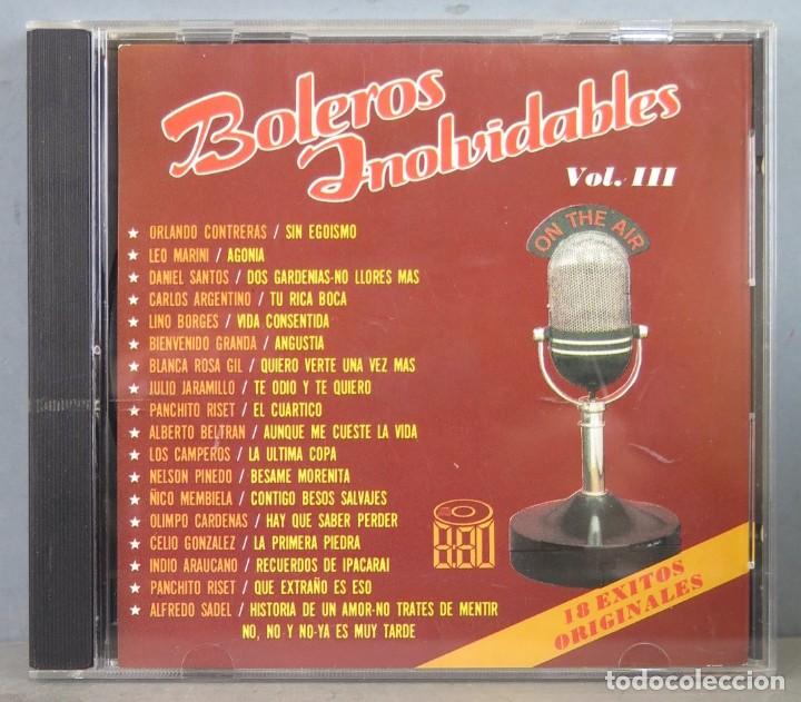 CDs de m&uacute;sica: CD. BOLETOS INOLVIDABLES. 4 VOL. - Foto 6