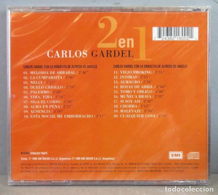 CDs de m&uacute;sica: CD. GARDEL. 2 EN 1 - Foto 2