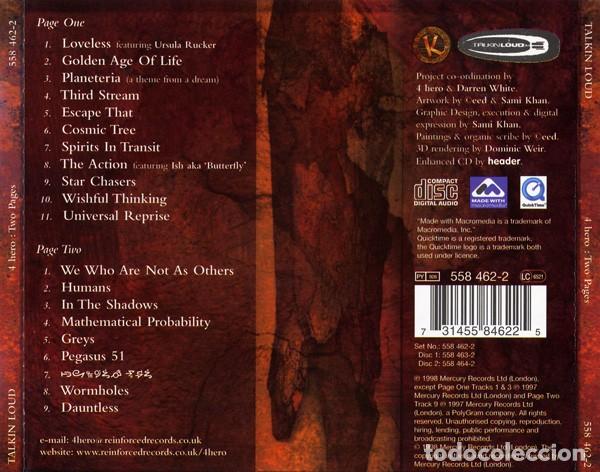 CDs de m&uacute;sica: 4 Hero - Two Pages - 2xCD - Foto 2
