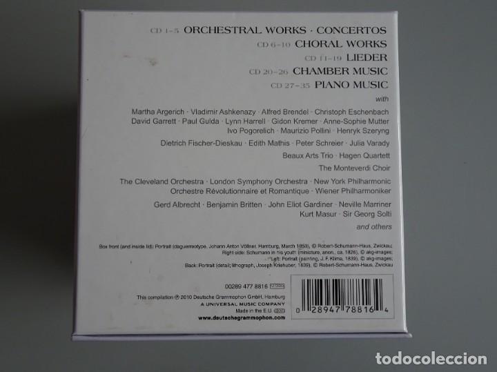 CDs de m&uacute;sica: SCHUMANN. THE MASTERWORKS. CAJA 35 CD - Foto 2