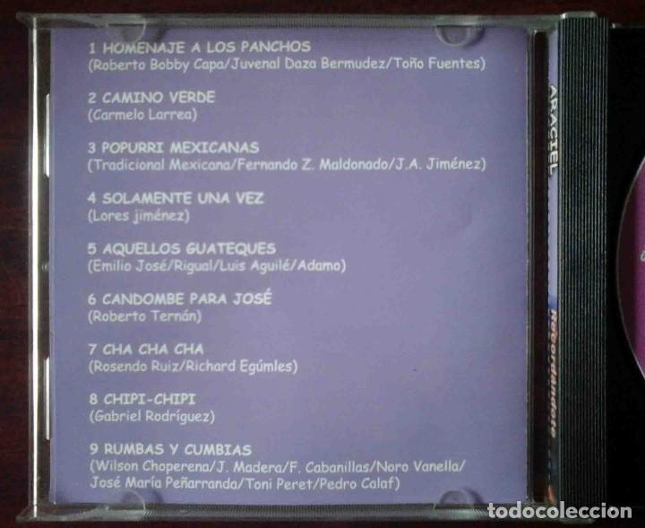 CDs de m&uacute;sica: CD: Araciel - Record&aacute;ndote - Foto 2