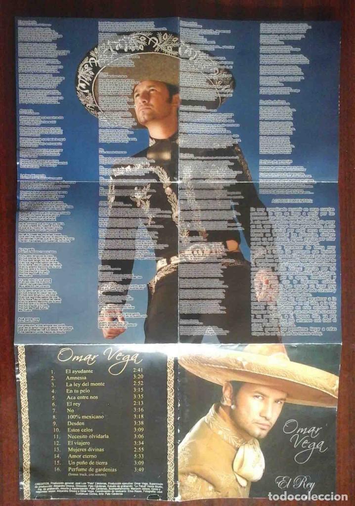 CDs de m&uacute;sica: CD: Omar Vega - El Rey - Foto 3