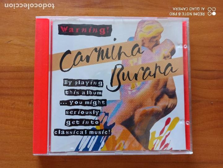 CDs de m&uacute;sica: CD WARNING! - CARMINA BURANA (5J) - Foto 1