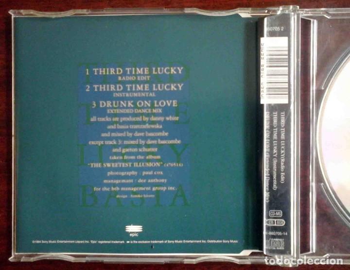 CDs de m&uacute;sica: CD: Basia - Third time lucky - 3 temas - Foto 2