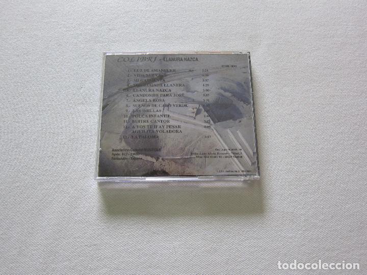 CDs de m&uacute;sica: COLIBR&Iacute; - LLANURA NAZCA (CD) - Foto 2