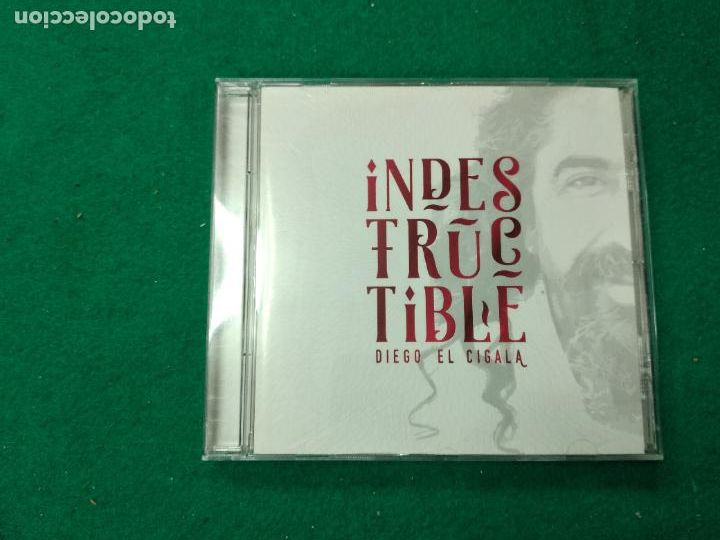 CDs de m&uacute;sica: INDESTRUCTIBLE. DIEGO EL CIGALA. CD 2016 - Foto 1