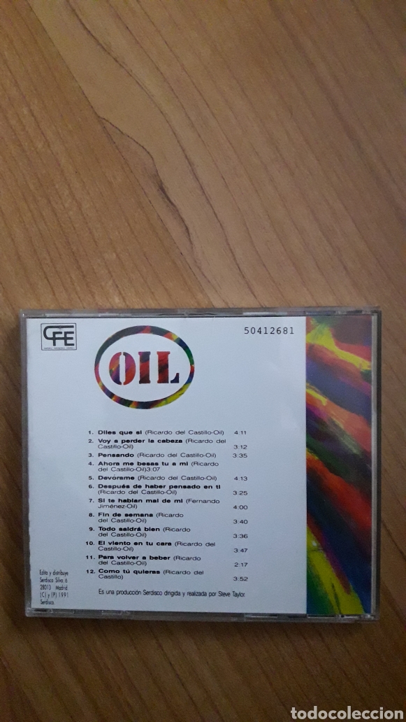 CDs de m&uacute;sica: OIL - Foto 2