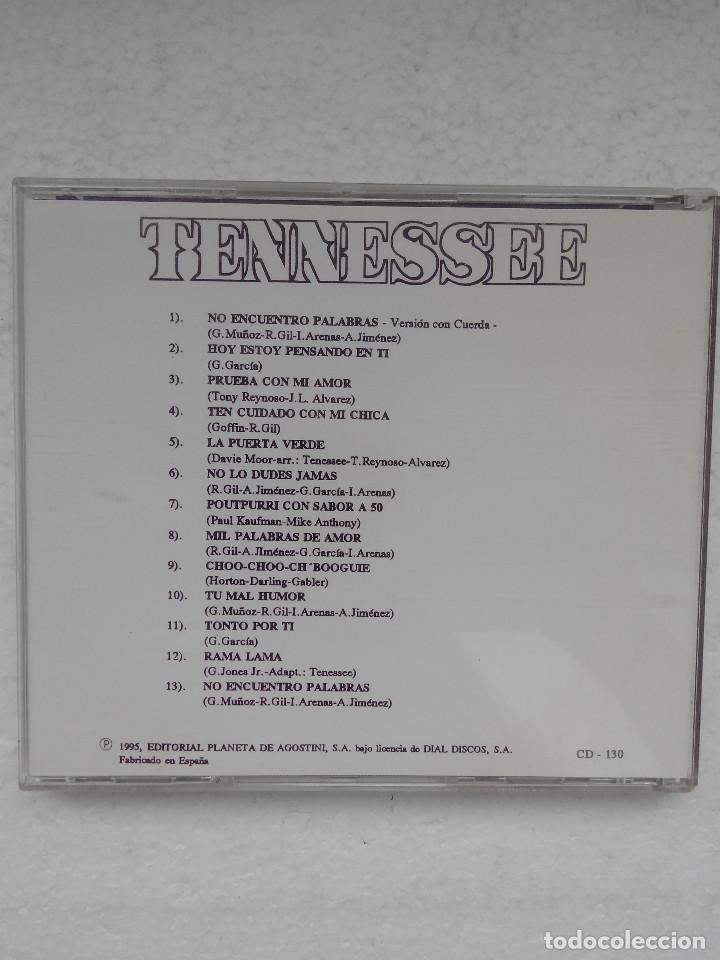CDs de m&uacute;sica: CD TENNESSEE - EXITOS DE ORO - A&Ntilde;O 1995 - Foto 4