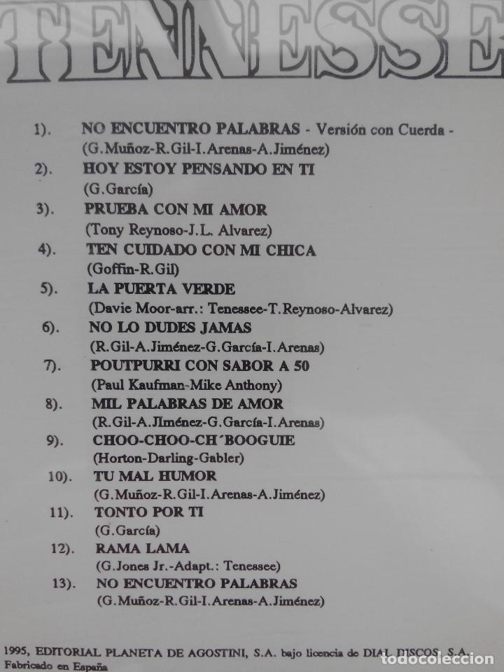 CDs de m&uacute;sica: CD TENNESSEE - EXITOS DE ORO - A&Ntilde;O 1995 - Foto 5