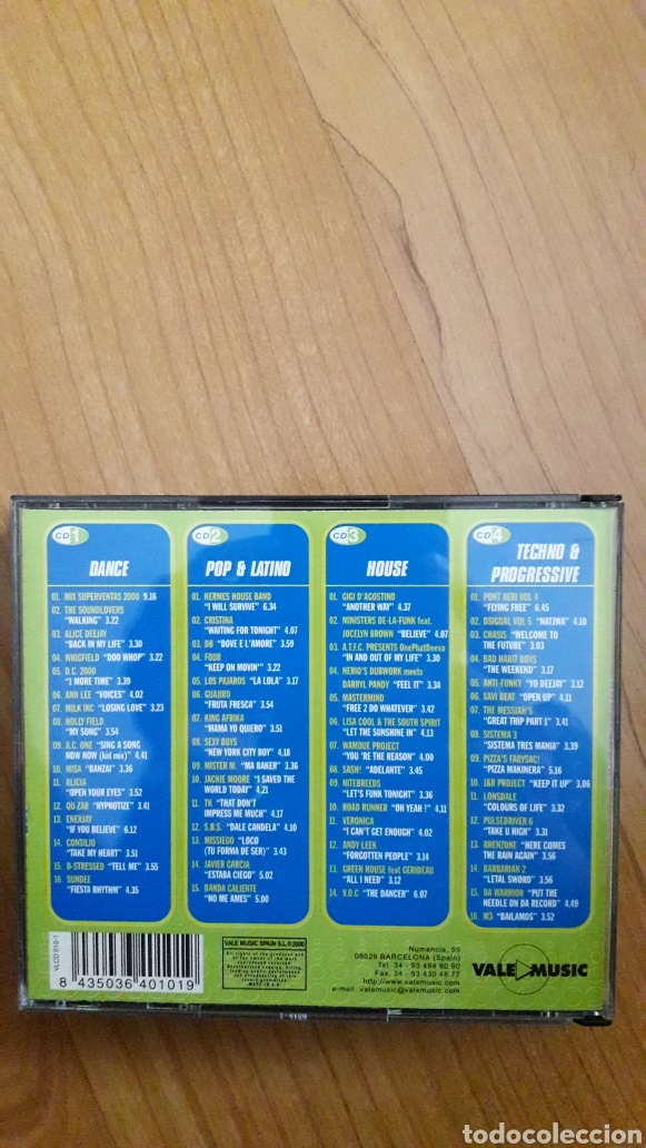 CDs de m&uacute;sica: CUATRO CDS SUPERVENTAS 2000 - Foto 2