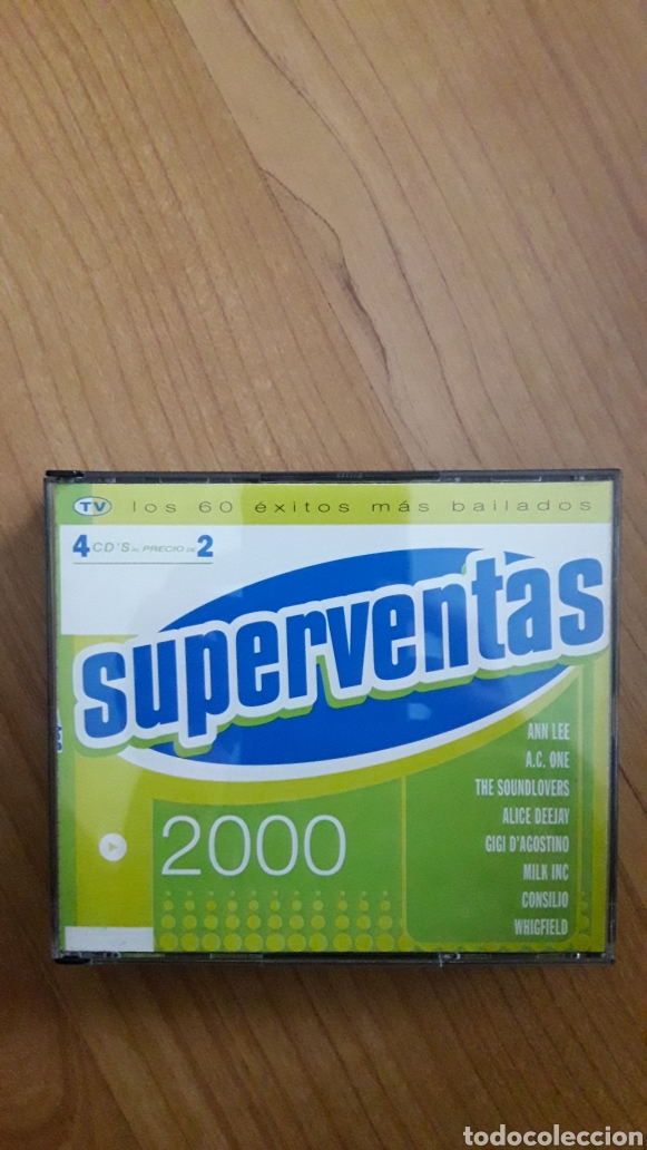 CDs de m&uacute;sica: CUATRO CDS SUPERVENTAS 2000 - Foto 1