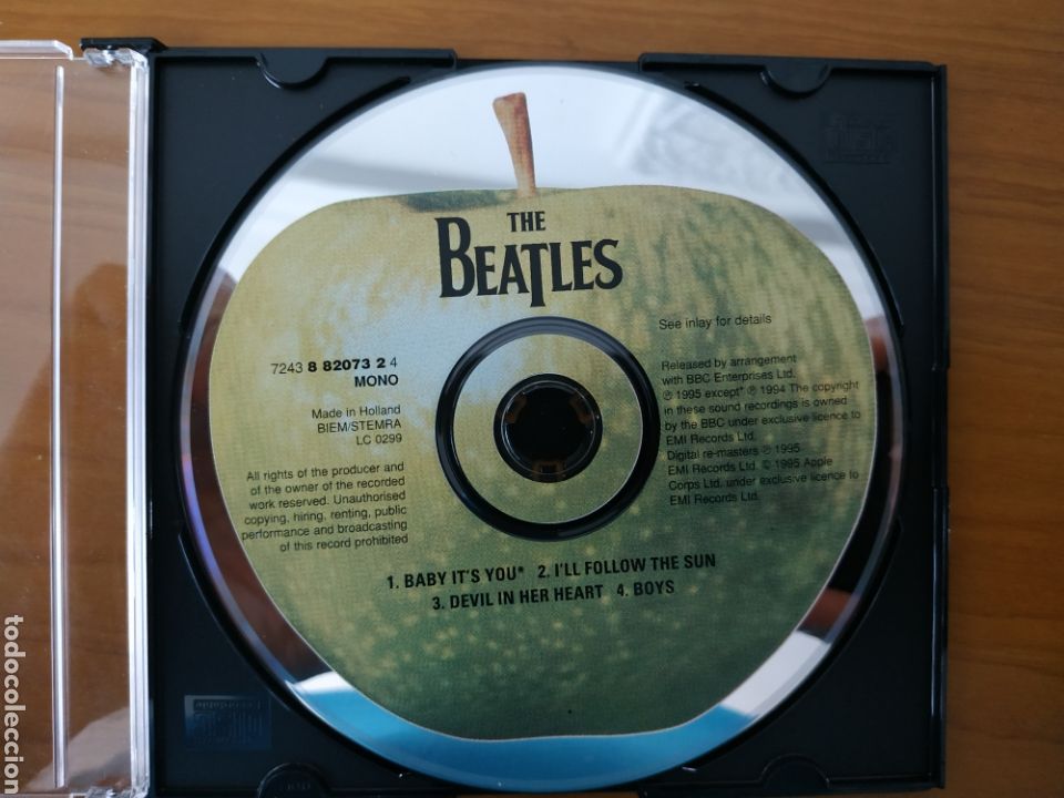 CDs de m&uacute;sica: BEATLES CD SINGLE BABY ITS YOU - Foto 1