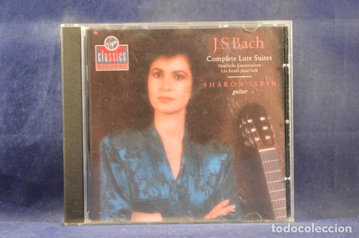 CDs de m&uacute;sica: J. S. BACH - SHARON ISBIN - COMPLETE LUTE SUITES - CD - Foto 1