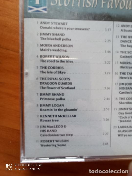 CDs de m&uacute;sica: CD SCOTTISH FAVOURITES - CD 1 (5Q) - Foto 3