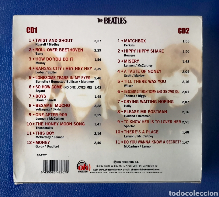 CDs de m&uacute;sica: THE BEATLES - 2 CD - Foto 2